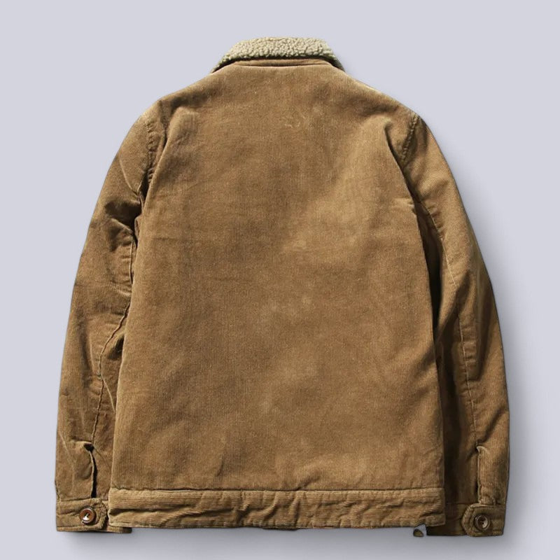Veste en velours côtelé élégante - Projet Paris - Confort et chic - Idéale pour un look sophistiqué