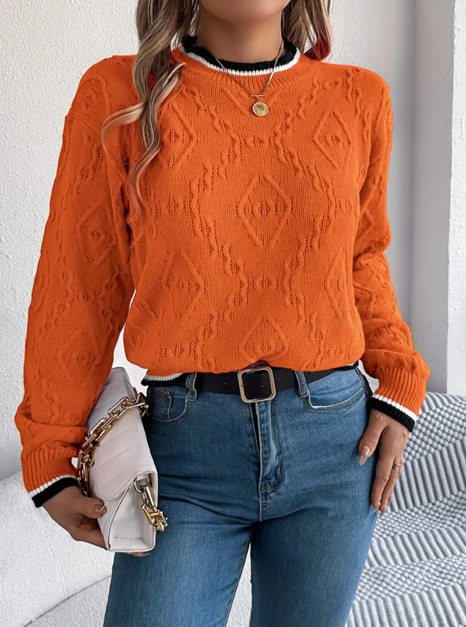 Pull col rond - Classique et intemporel - Projet Paris - Parfait pour un look casual