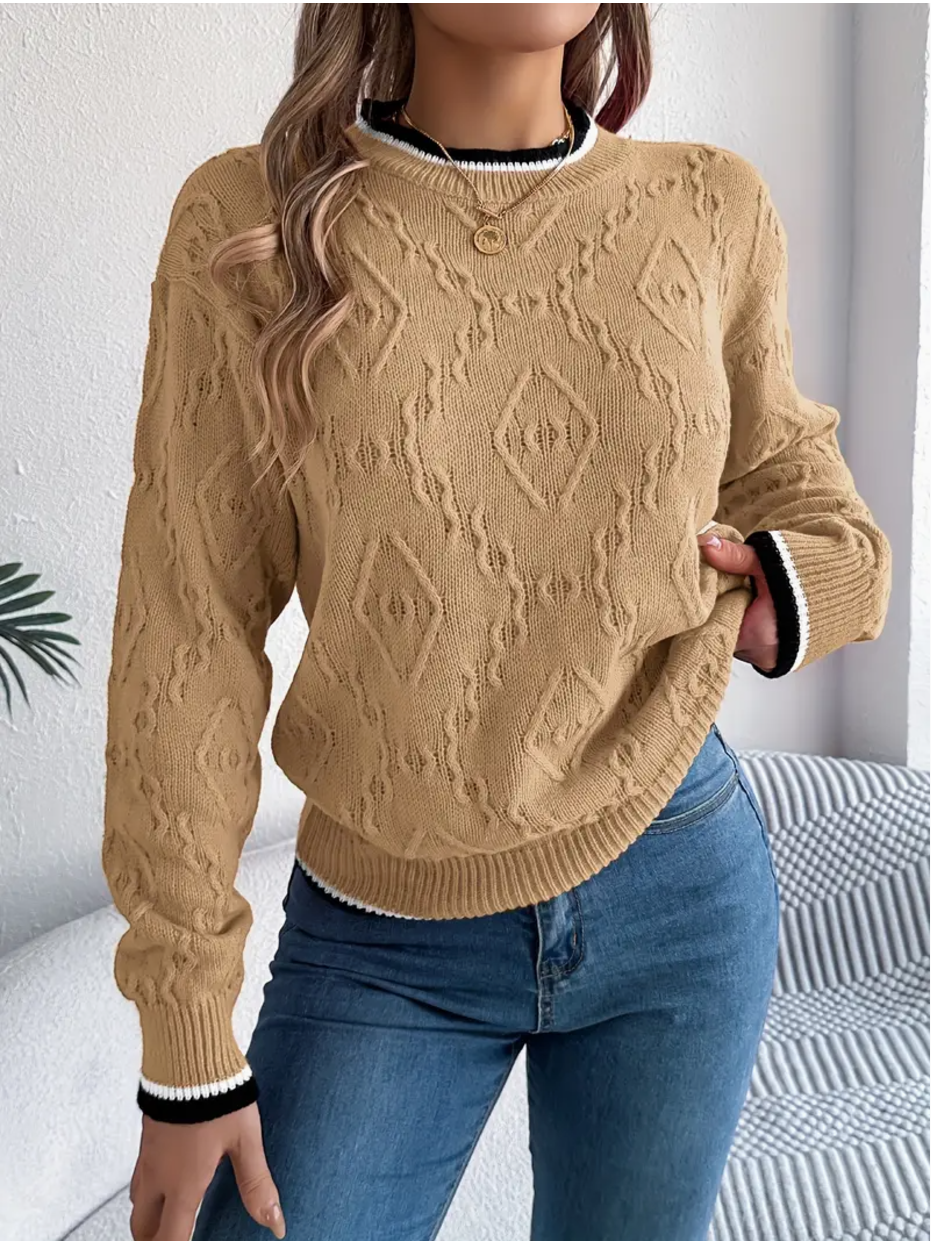 Pull col rond - Classique et intemporel - Projet Paris - Parfait pour un look casual