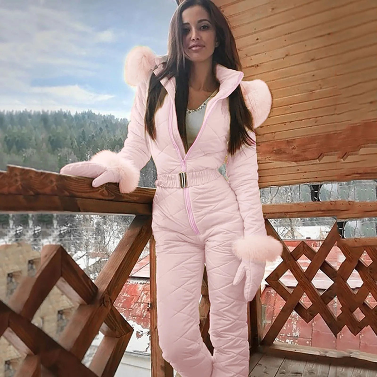 Combinaison d'hiver élégante pour femmes - Projet Paris - Style et chaleur