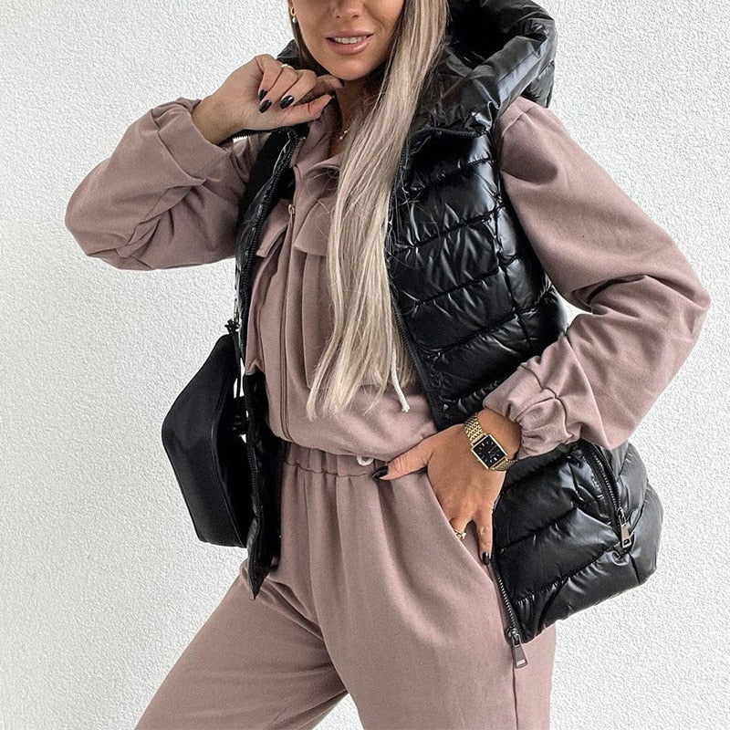 Ensemble Cargo Automnal pour Femmes - Projet Paris - Style tendance et confort inégalé