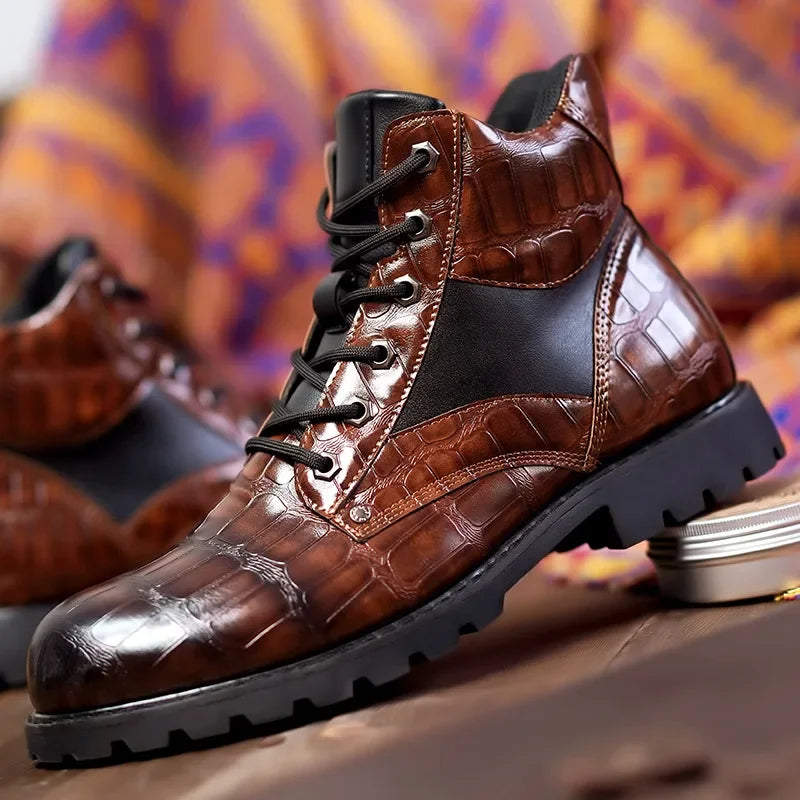 Bottes en Cuir de Haute Qualité - Élégantes et Confortables - Projet Paris - Durable et Tendance