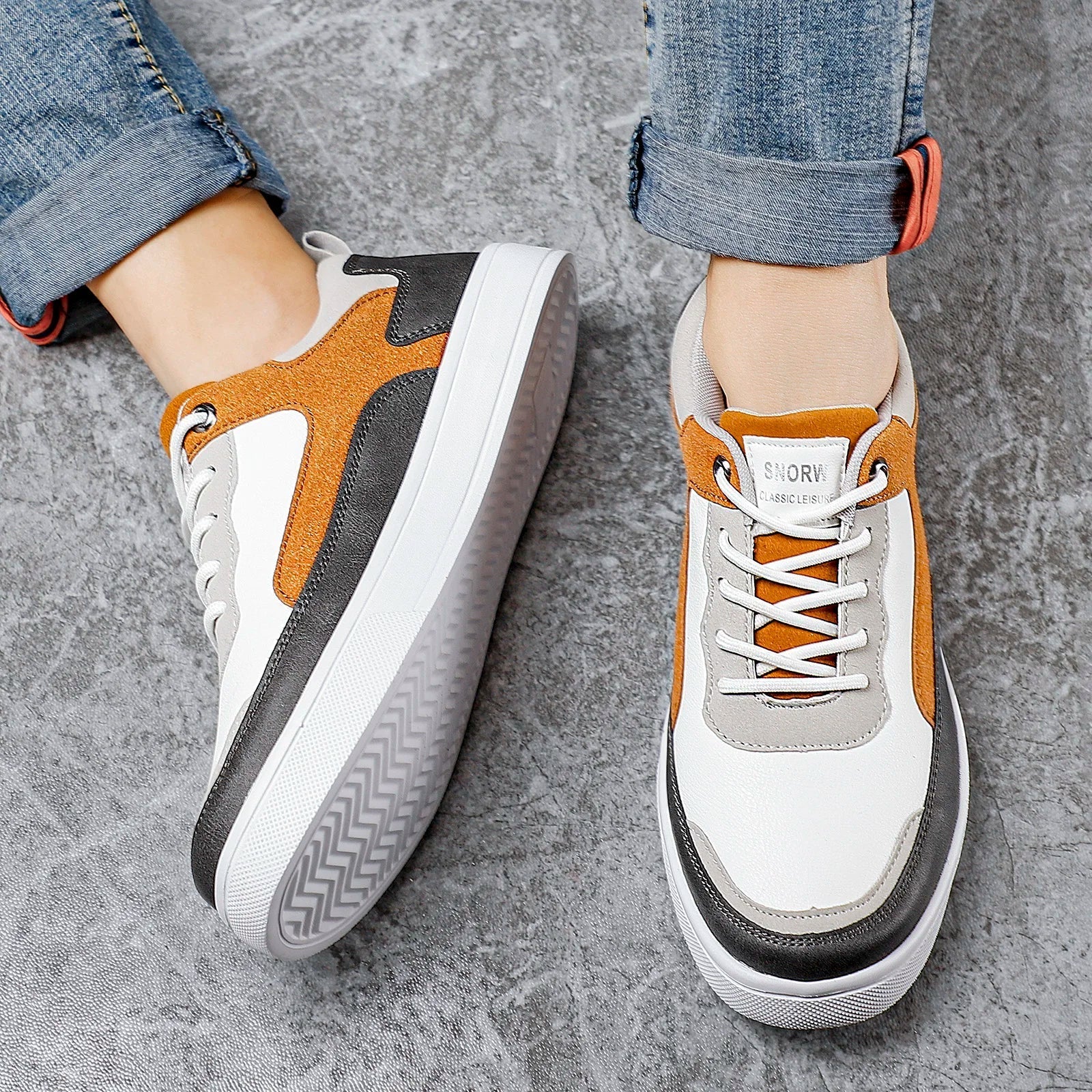 Baskets Flex pour Hommes - Confort et Performance - Projet Paris - Parfaites pour Tous les Jours