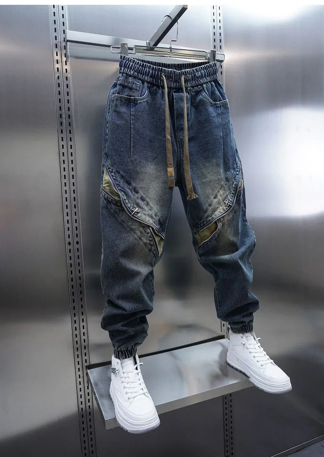 Jean large pour homme – Tendance urbaine – Projet Paris – Confort ample et look décontracté