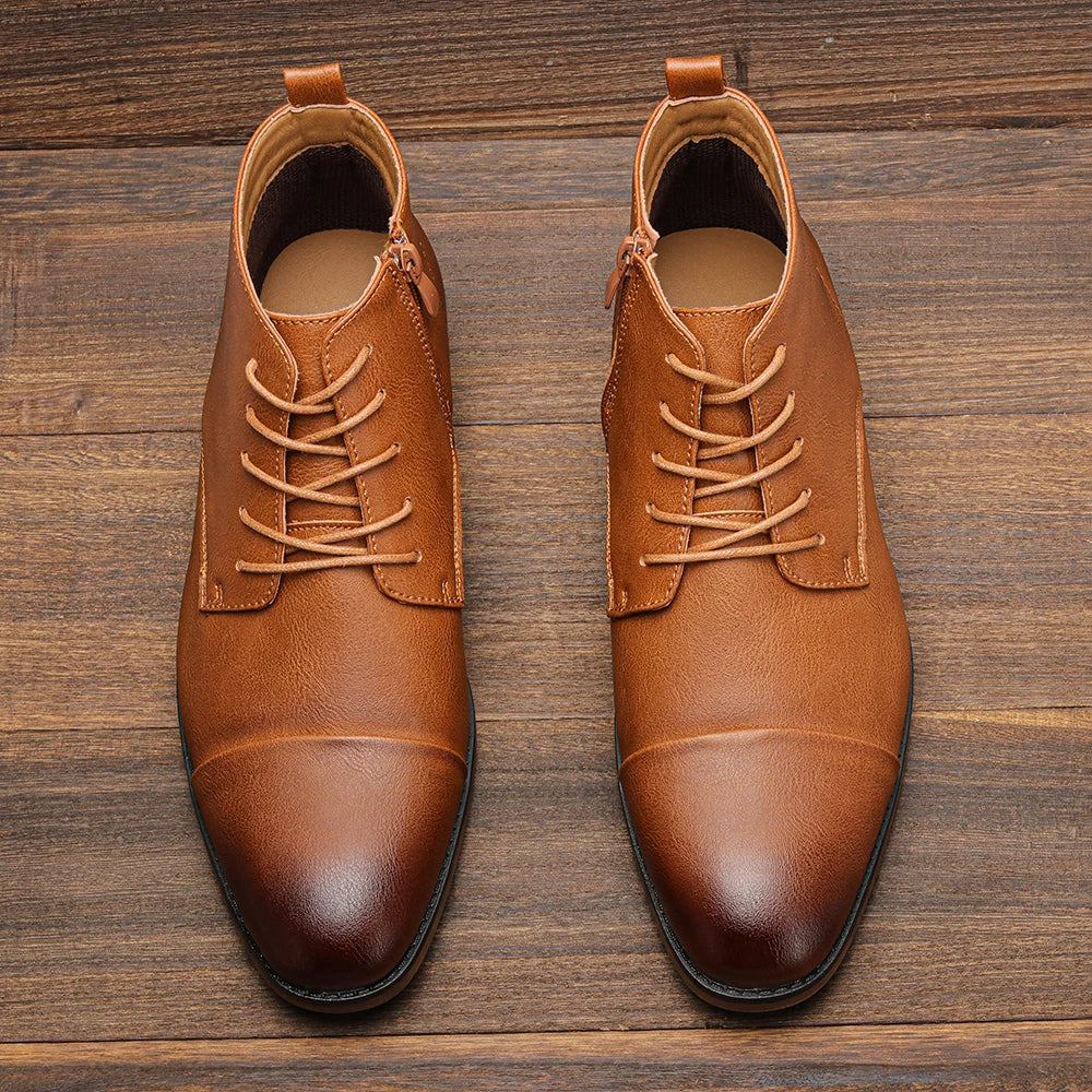 Bottes Classiques Homme – Hugo – Projet Paris – Style Authentique et Finition Haut de Gamme