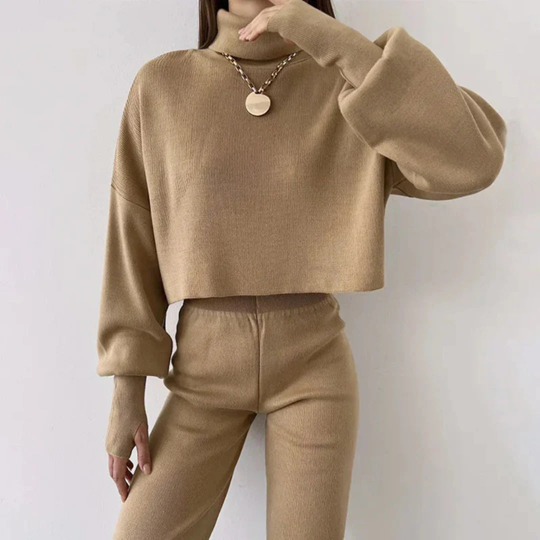 Ensemble tricoté confortable - Deux pièces - Projet Paris - Doux et cosy