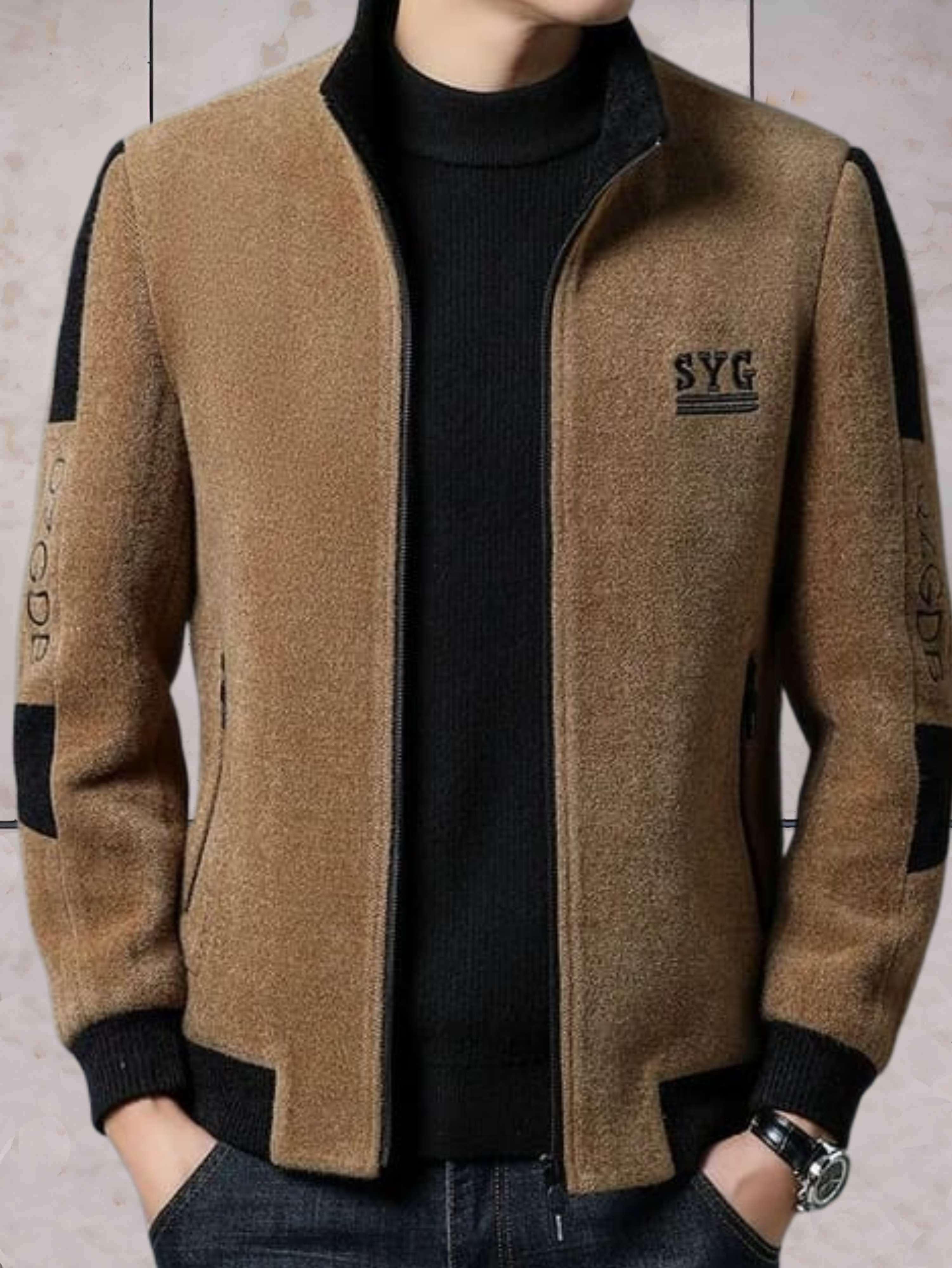Veste moderne à fermeture éclair - Projet Paris - Design contemporain - Confort et praticité