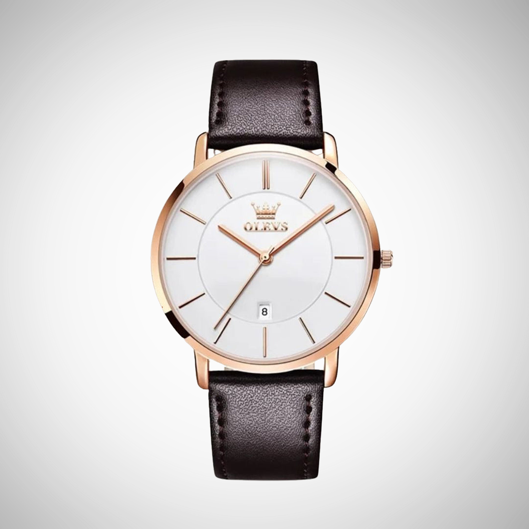 Montre-bracelet ultra-fine et minimaliste – Projet Paris – Précision et sophistication au poignet