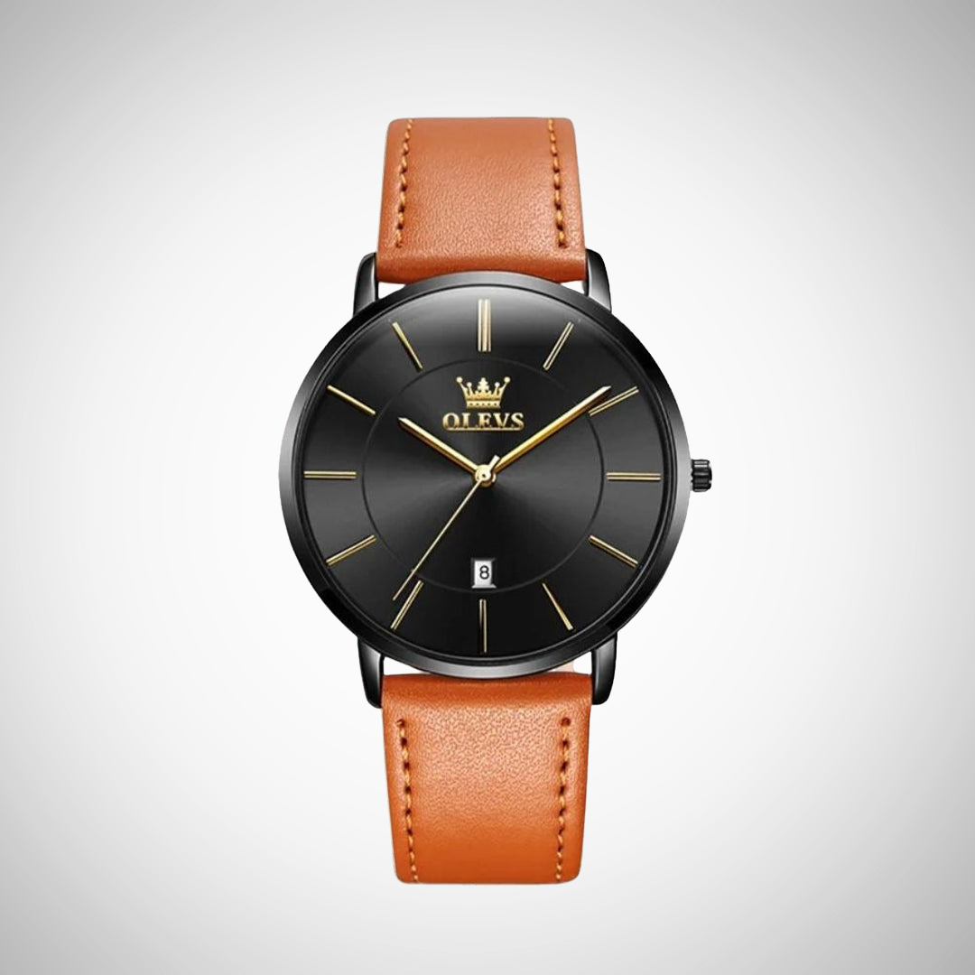 Montre-bracelet ultra-fine et minimaliste – Projet Paris – Précision et sophistication au poignet