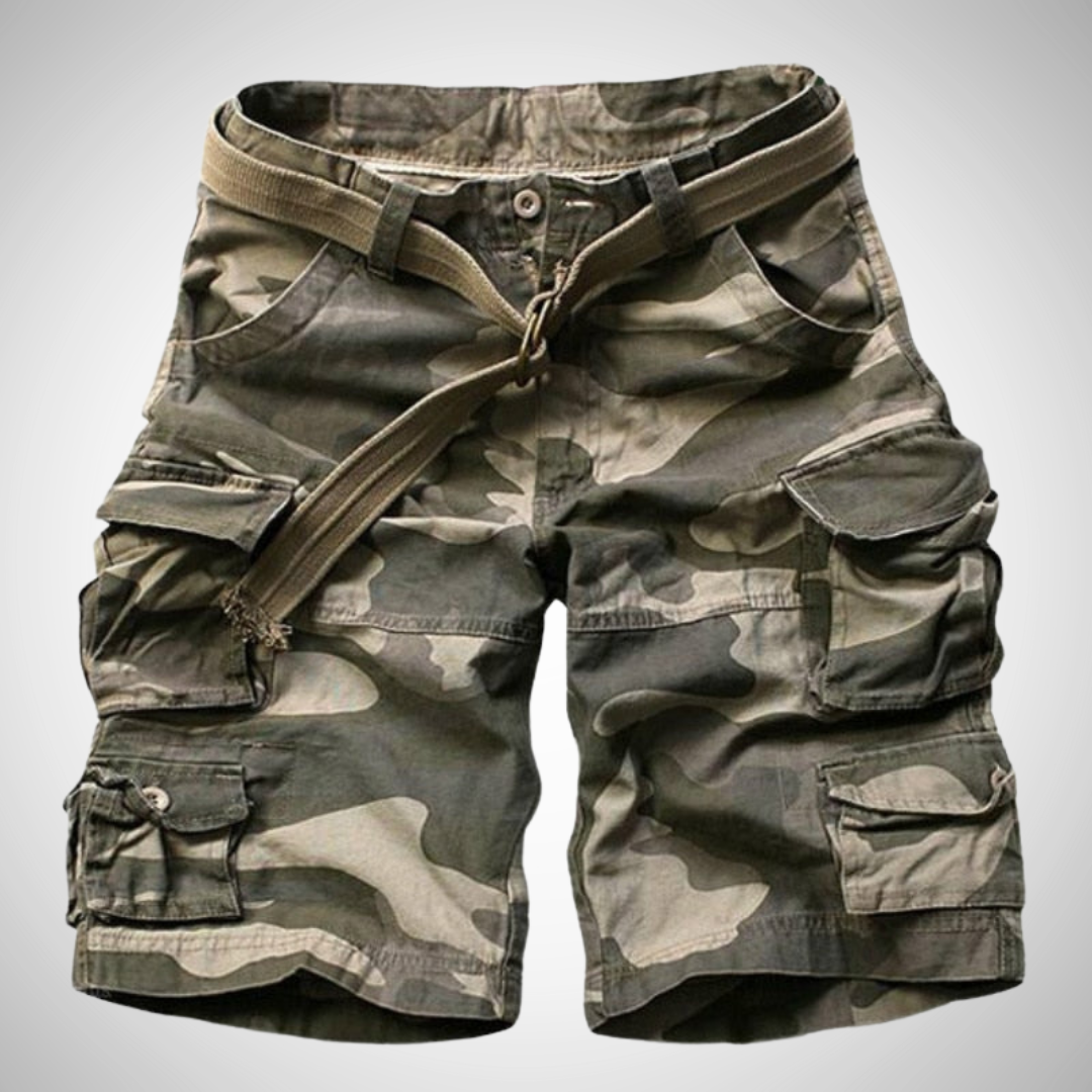 Shorts camouflage homme – Style militaire – Projet Paris – Confort durable