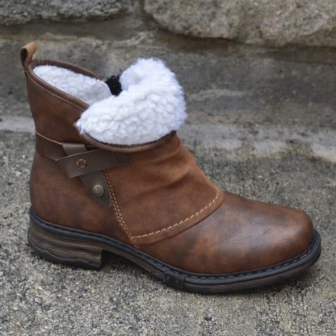 Bottes à chevilles cosy - Confort et Style - Projet Paris - Idéales pour l'hiver