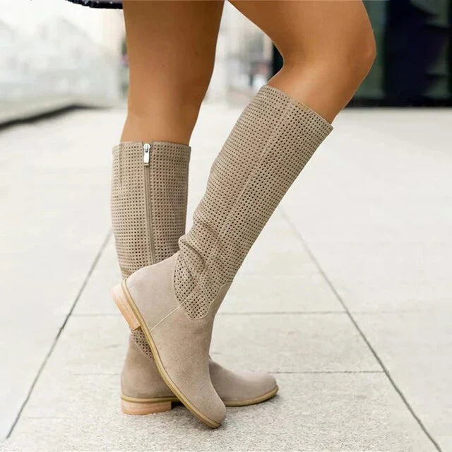 Bottes d’hiver hautes - Chaussures pour extérieur - Projet Paris - Chaudes, imperméables,