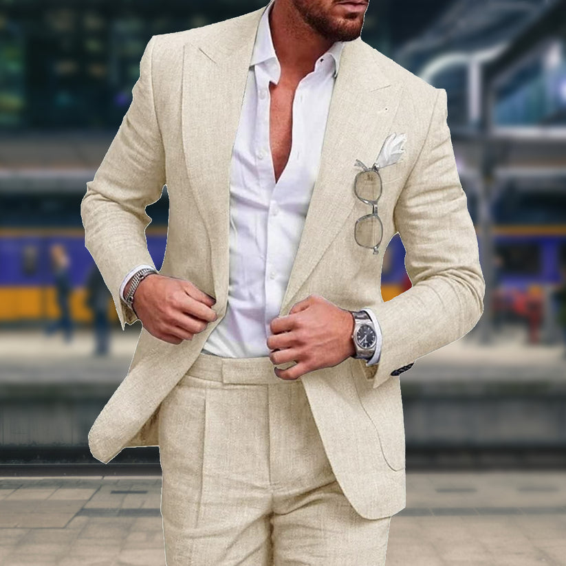 Costume élégant coupe slim – Projet Paris – Chic moderne – Parfait pour les grandes occasions