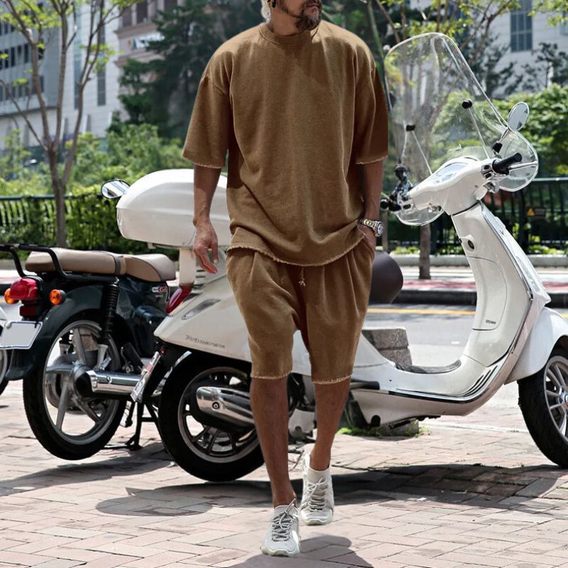 Ensemble confort homme Russell™ – Tenue décontractée polyvalente – Projet Paris – Liberté de mouvement