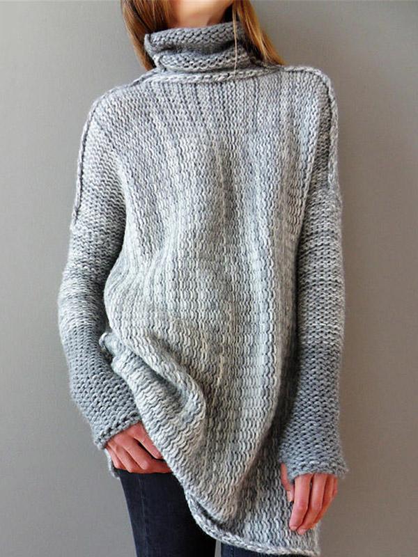 Pull à col haut pour femmes - Confort et chaleur - Projet Paris - Parfait pour l'hiver avec style