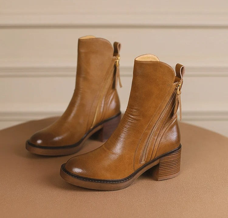 Bottines chiques - Projet Paris - Élégance et confort - Parfaites pour l'hiver