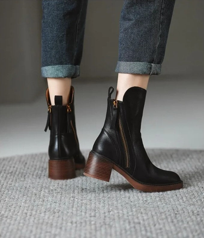 Bottines chiques - Projet Paris - Élégance et confort - Parfaites pour l'hiver