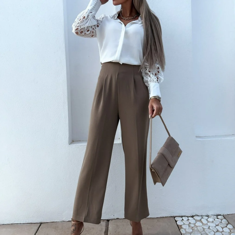 Blouse Élégante Femme Manches Longues – Isolde – Projet Paris – Chic et Polyvalente
