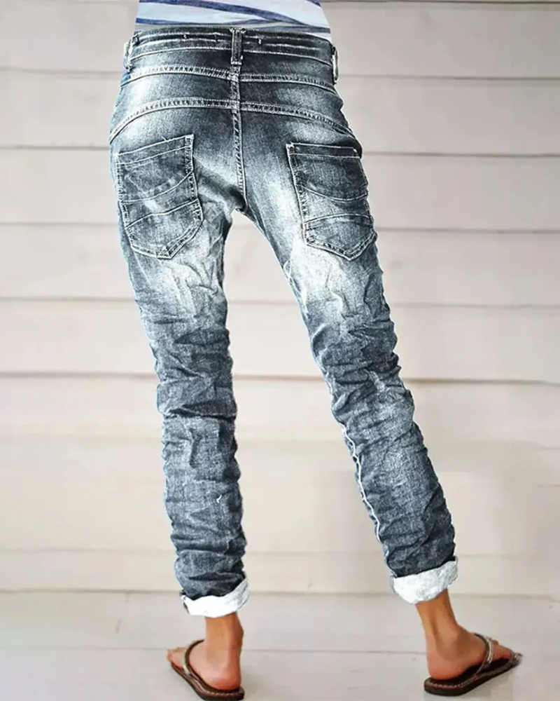 Jean Femme Taille Haute Stretch – Lannie – Projet Paris – Confort Sculptant