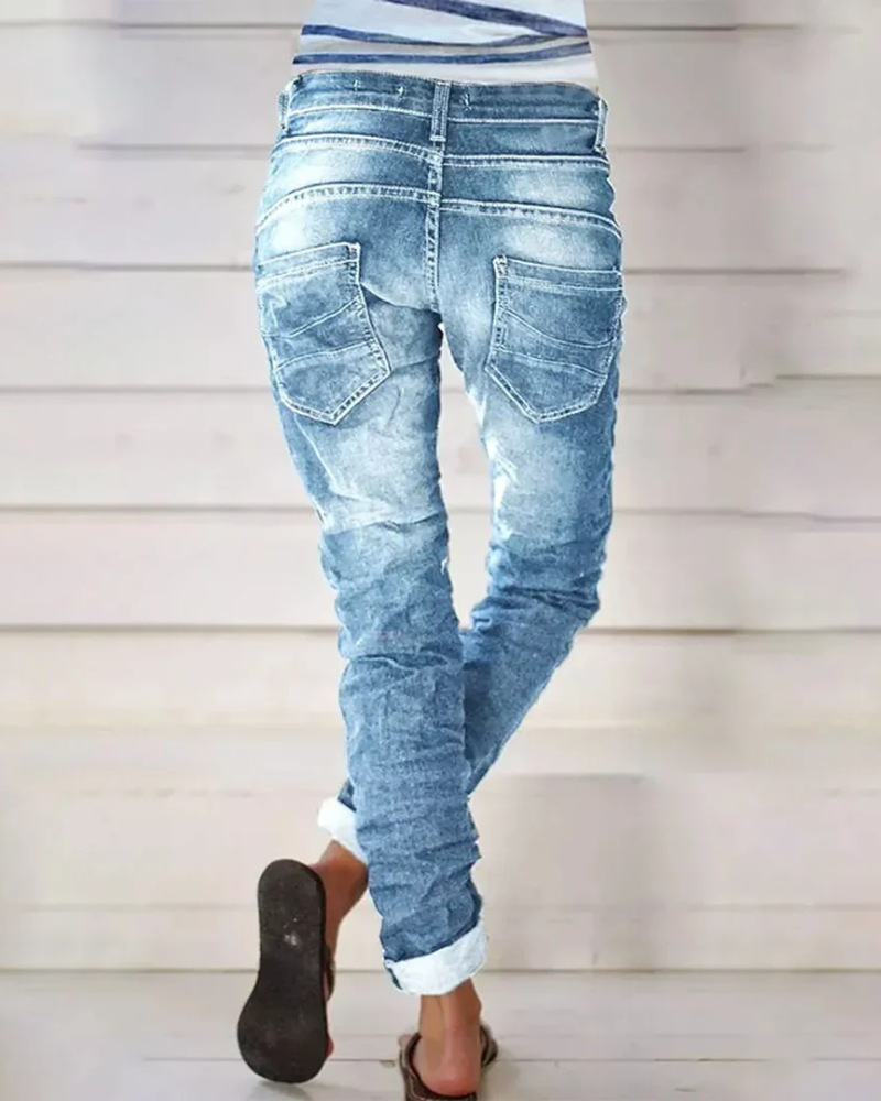 Jean Femme Taille Haute Stretch – Lannie – Projet Paris – Confort Sculptant