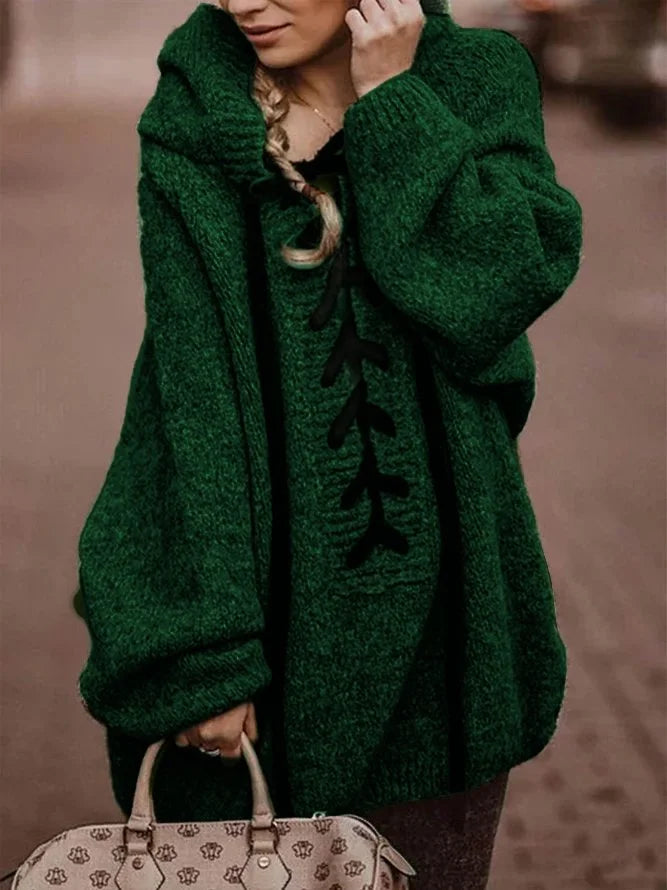 Pull d'hiver décontracté et ample - Confort et Style - Projet Paris - Parfait pour les journées froides
