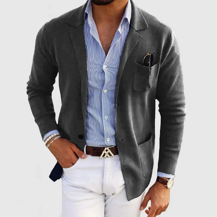 Blazer confortable pour homme – Projet Paris – Élégance sans contrainte – Idéal en toute saison