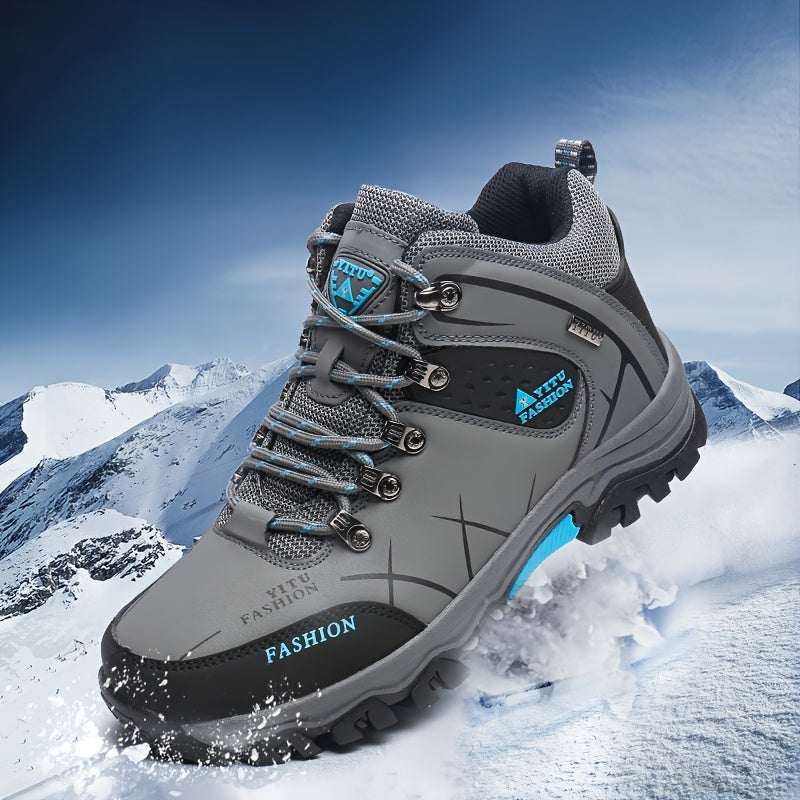 Bottes d'hiver robustes pour hommes- Projet Paris - Protection et confort par tous les temps