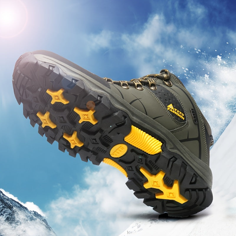 Bottes d'hiver robustes pour hommes- Projet Paris - Protection et confort par tous les temps