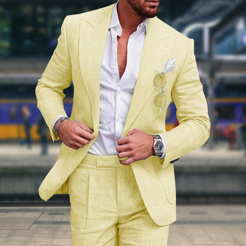 Costume élégant coupe slim – Projet Paris – Chic moderne – Parfait pour les grandes occasions