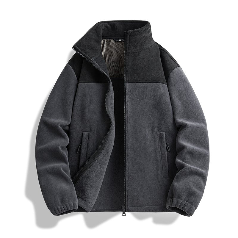 Veste oversize avec fermeture éclair pour hommes - Projet Paris - Style décontracté