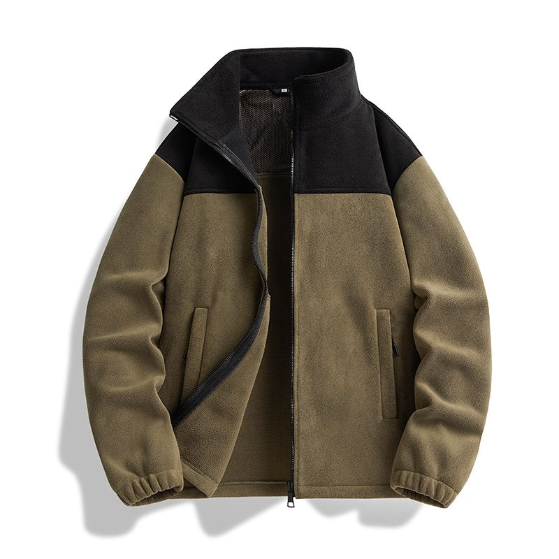 Veste oversize avec fermeture éclair pour hommes - Projet Paris - Style décontracté