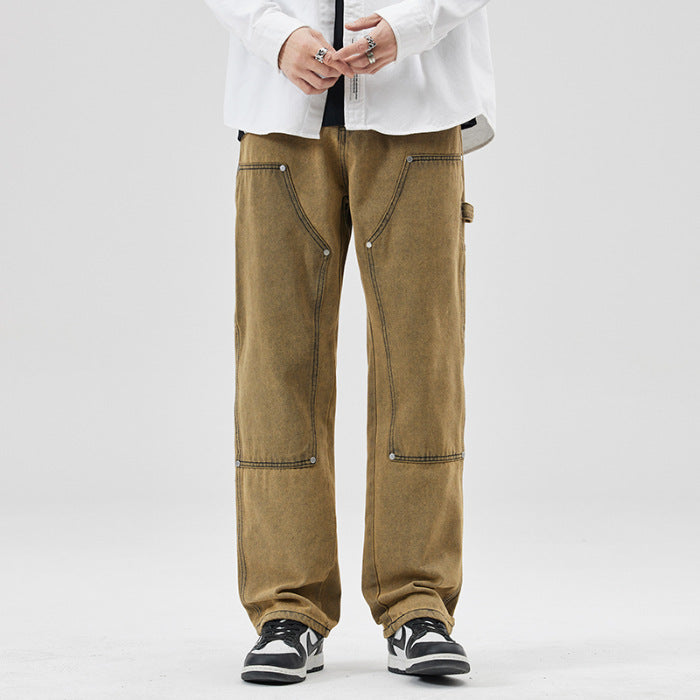 Jean homme coupe moderne – Polyvalent et durable – Projet Paris – Délavage élégant et confort stretch
