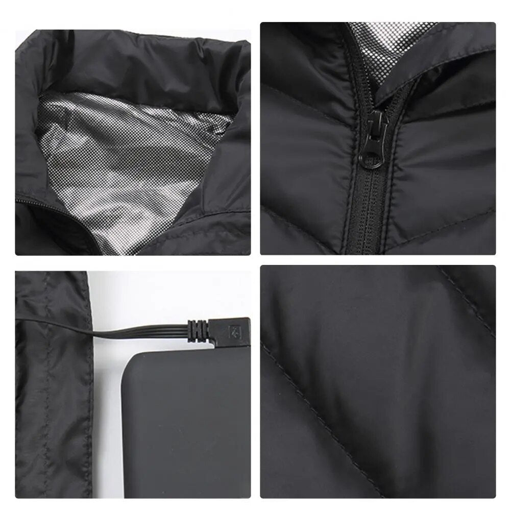 BodyWarmer - Gilet slim chauffant - Projet Paris - Chaleur et confort - Parfait pour l'hiver
