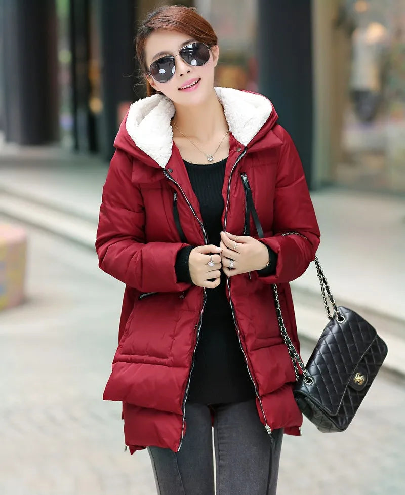 Manteau d'hiver long à capuche - Maxi longueur - Projet Paris - Chaud et élégant
