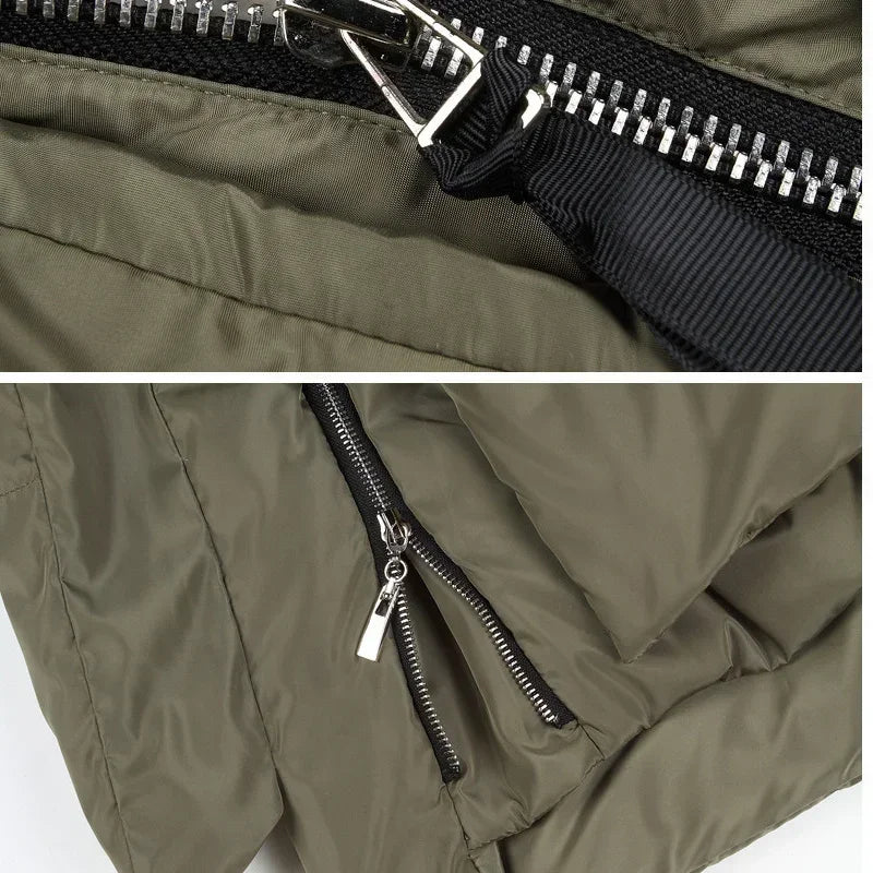 Manteau d'hiver long à capuche - Maxi longueur - Projet Paris - Chaud et élégant