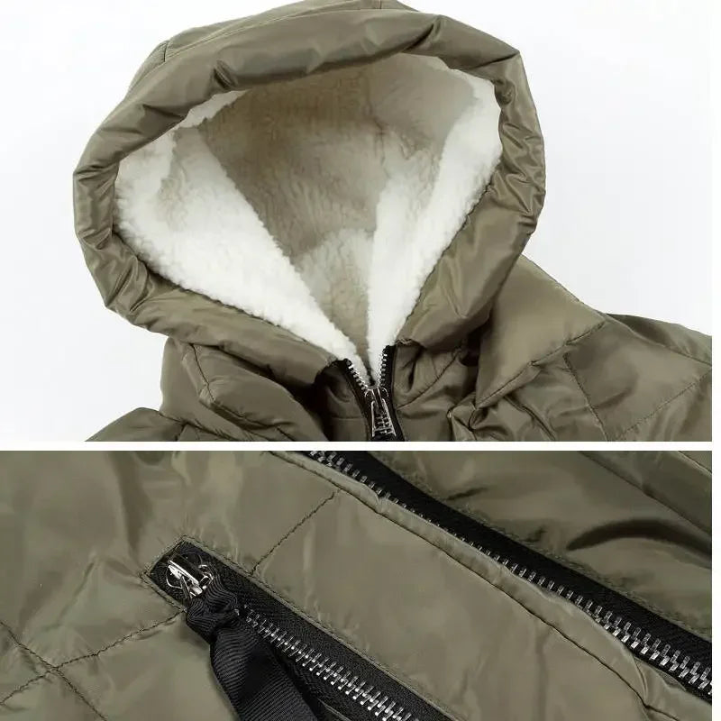 Manteau d'hiver long à capuche - Maxi longueur - Projet Paris - Chaud et élégant
