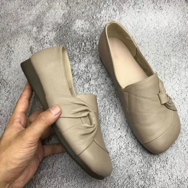 Chaussures en cuir antidérapantes ComfortWalk - Confort et sécurité - Projet Paris - Idéales pour le quotidien