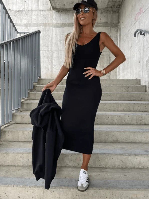 Ensemble luxe et confortable (Robe & Sweatshirt) - Projet Paris - Élégance et confort