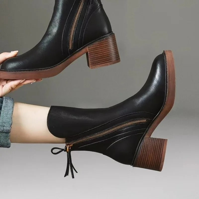 Bottines chiques - Projet Paris - Élégance et confort - Parfaites pour l'hiver