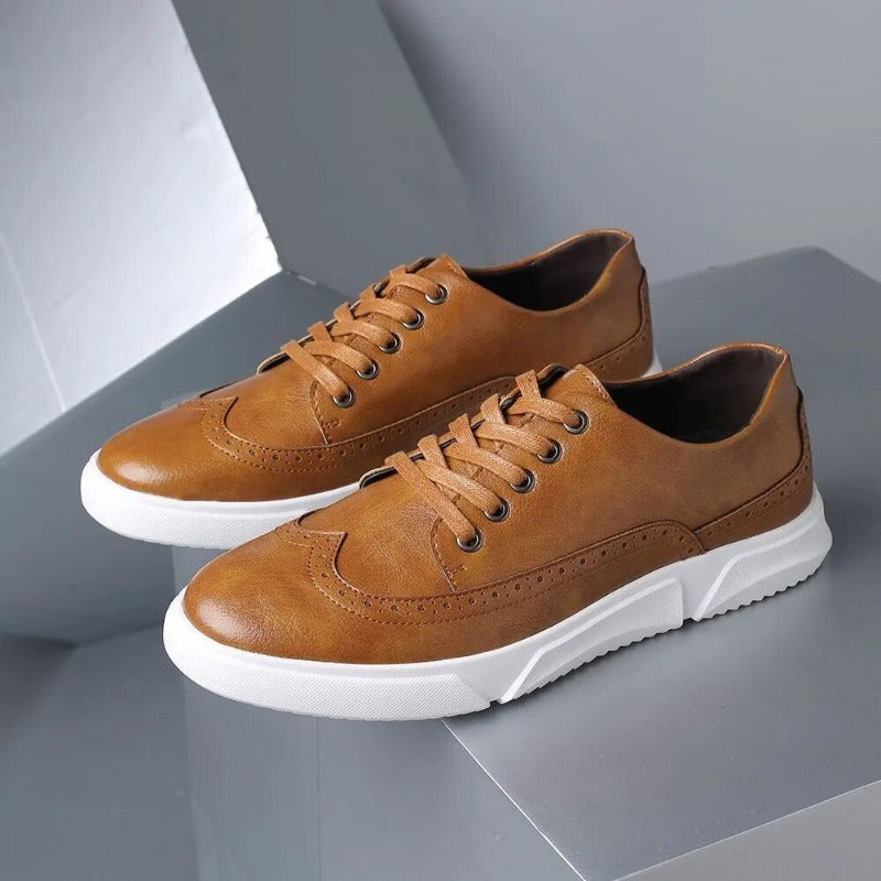 Chaussures brogue rétro pour homme – Projet Paris – Style classique et sophistiqué