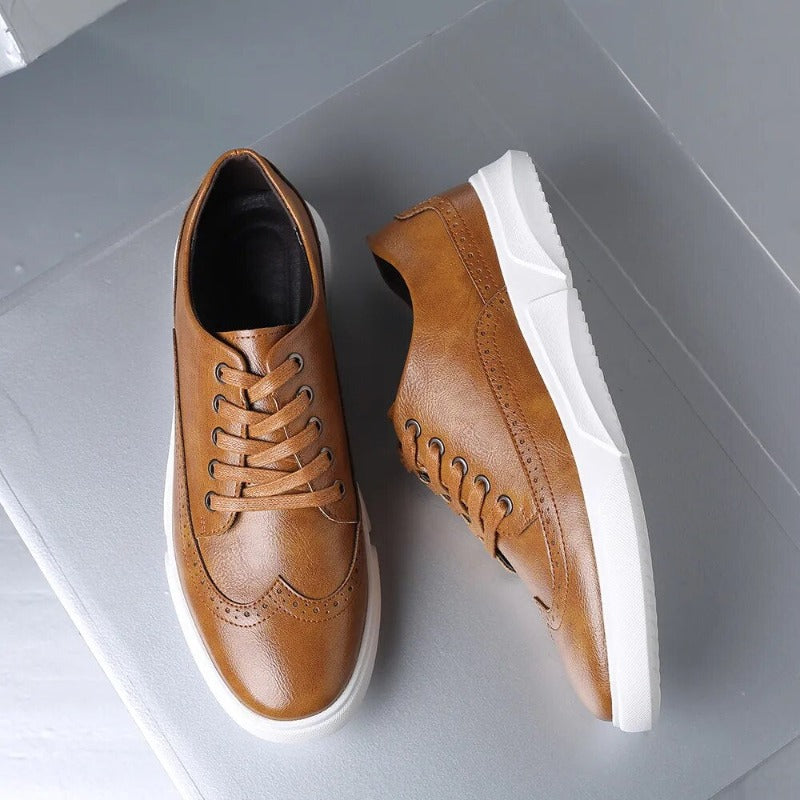 Chaussures brogue rétro pour homme – Projet Paris – Style classique et sophistiqué