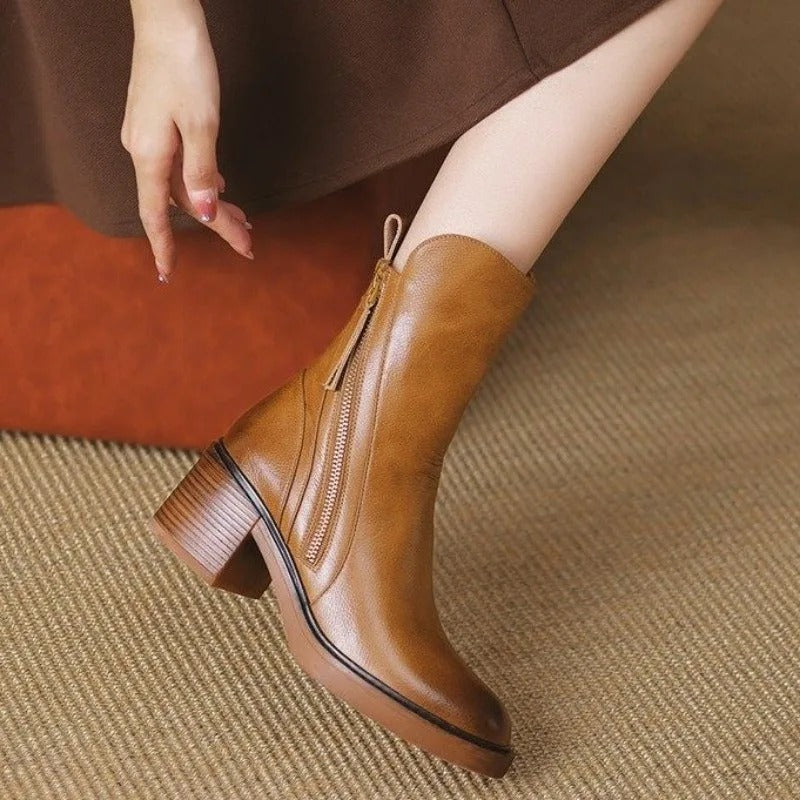 Bottines chiques - Projet Paris - Élégance et confort - Parfaites pour l'hiver