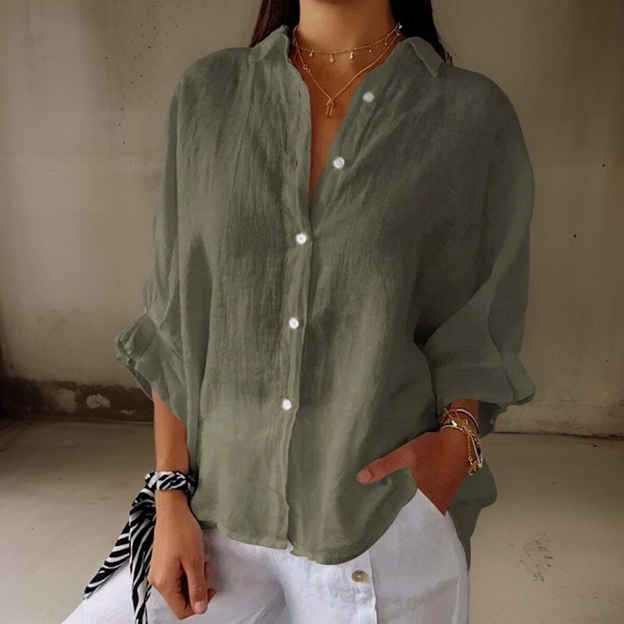 Blouse Élégante en Lin – Projet Paris – Légèreté et élégance – Parfaite pour un style naturel