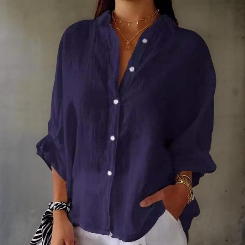 Blouse Élégante en Lin – Projet Paris – Légèreté et élégance – Parfaite pour un style naturel