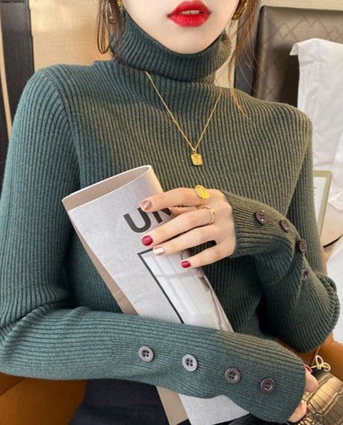 Pull Botera - Confort et chic - Projet Paris - Manches longues - Couleur bleu pastel