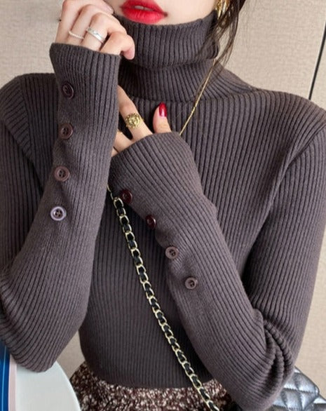 Pull Botera - Confort et chic - Projet Paris - Manches longues - Couleur bleu pastel