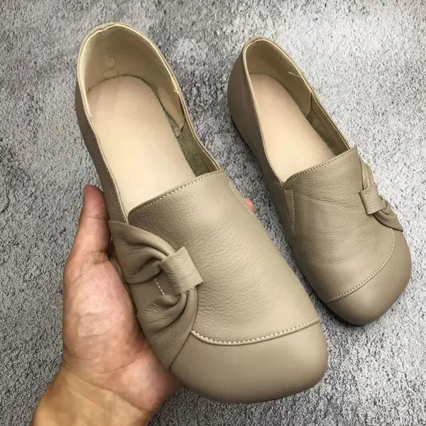 Chaussures en cuir antidérapantes ComfortWalk - Confort et sécurité - Projet Paris - Idéales pour le quotidien