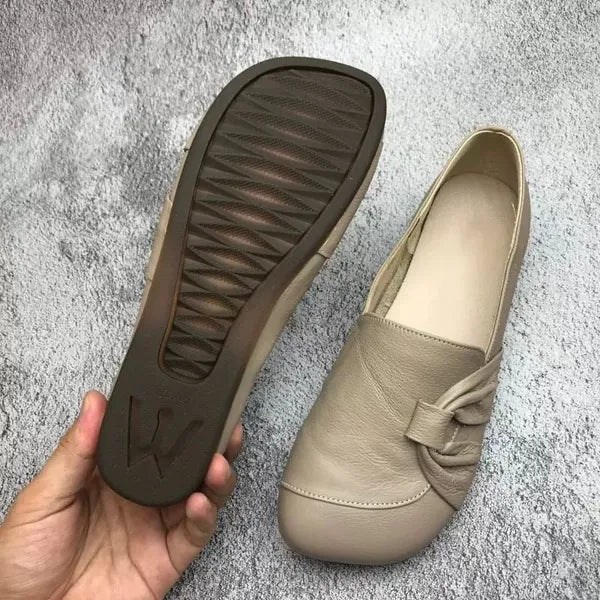 Chaussures en cuir antidérapantes ComfortWalk - Confort et sécurité - Projet Paris - Idéales pour le quotidien