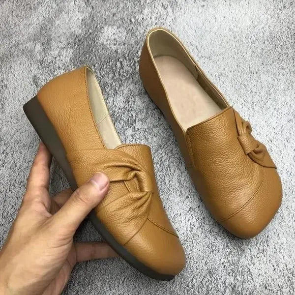 Chaussures en cuir antidérapantes ComfortWalk - Confort et sécurité - Projet Paris - Idéales pour le quotidien