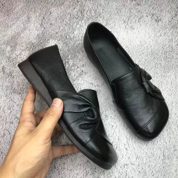 Chaussures en cuir antidérapantes ComfortWalk - Confort et sécurité - Projet Paris - Idéales pour le quotidien